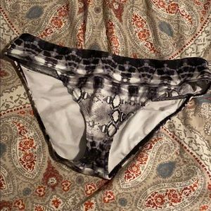 Snake skin bikini bottoms